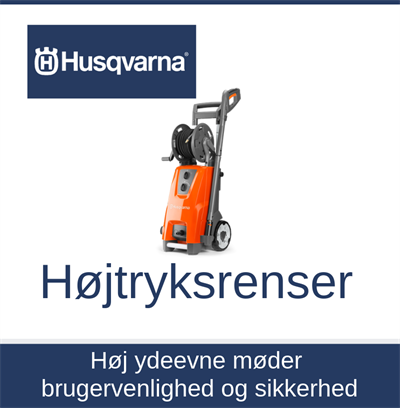 Højtryksrenser Husqvarna Egedal Veksø