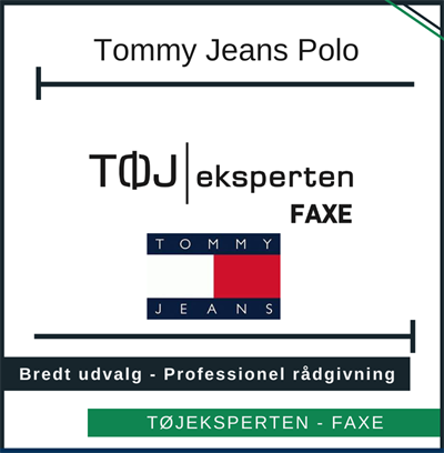 Tommy Jeans polo, Faxe