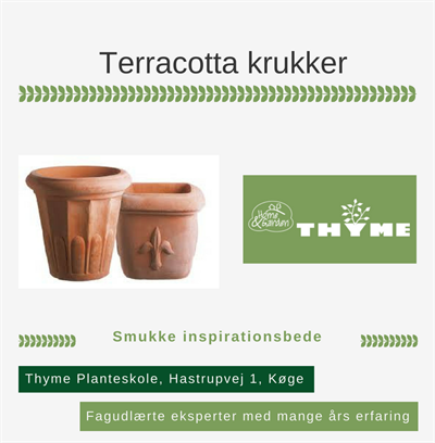 Terracotta krukker Køge