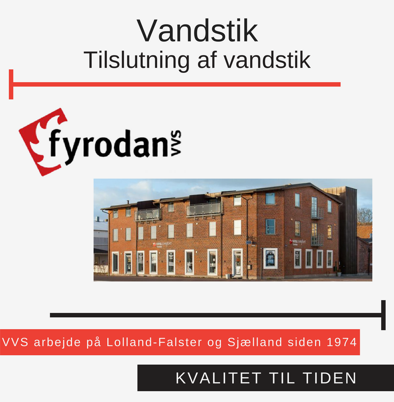 kasket Legitim katalog Vandstik ved Fyrodan VVS i Nykøbing Falster - Handl-Lokalt.dk