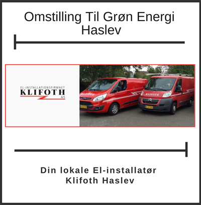 Omstilling til Grøn Energi Haslev / Faxe Kommune