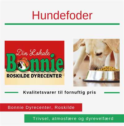 Hundefoder, Bonnie Dyrecenter, Roskilde