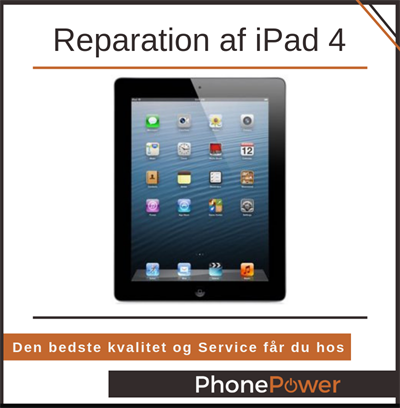 iPad 4 Reparation Roskilde Ro's Torv