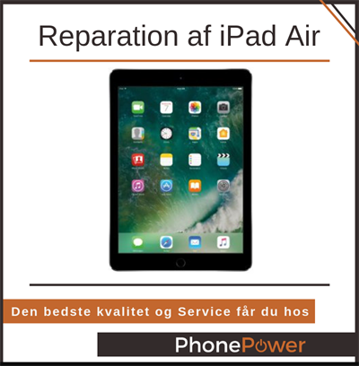 iPad Air Reparation Roskilde Ro's Torv