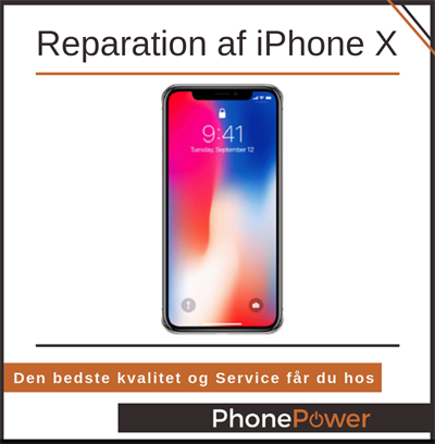 iPhone X Reparation Roskilde Ro's Torv
