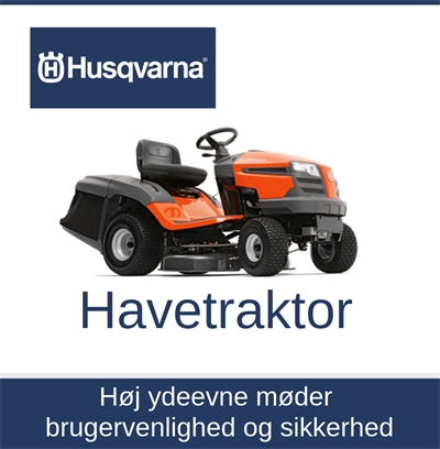 Havetraktor Husqvarna Egedal Veksø