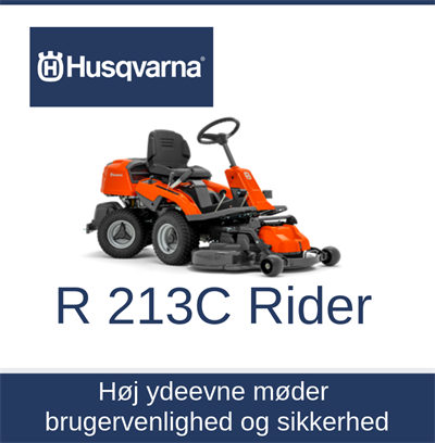 R 213C Rider Husqvarna Egedal Veksø