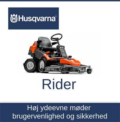 Rider Husqvarna Egedal Veksø